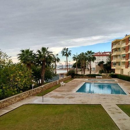 Primera Linea De Mar Con Piscina En Ebrehogar Sant Carles De La Rapita Bagian luar foto