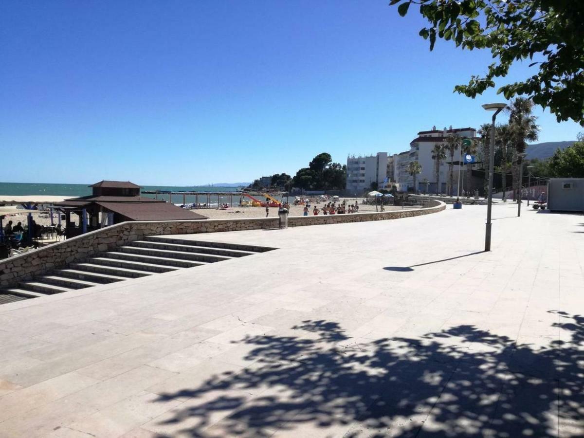 Primera Linea De Mar Con Piscina En Ebrehogar Sant Carles De La Rapita Bagian luar foto